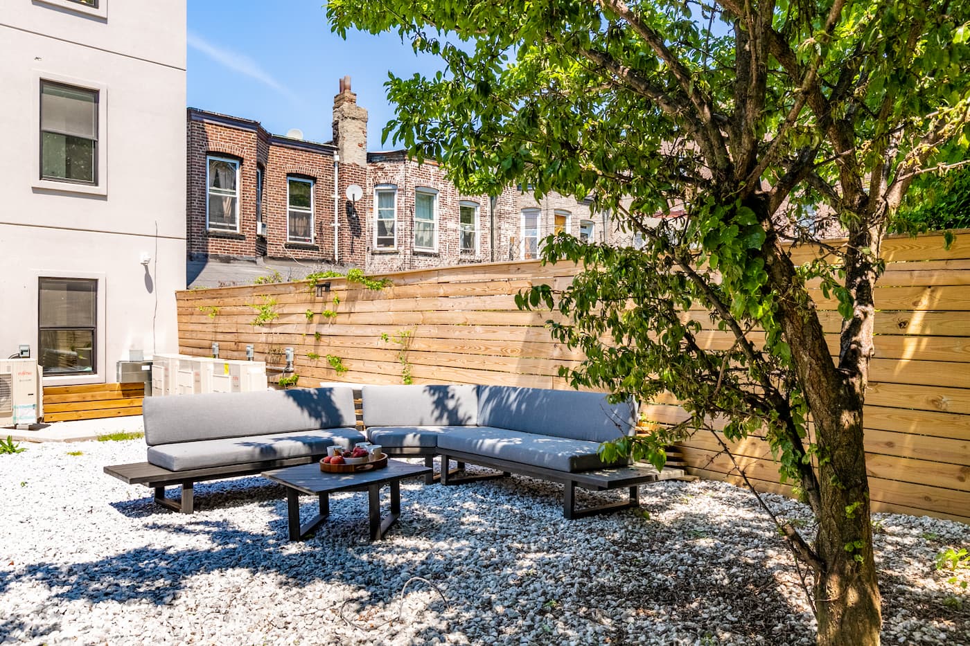 The Outdoor Space at The Crown Heights House (Image 1)