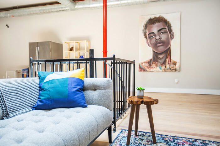 The Montrose Williamsburg House: The Co-working Space