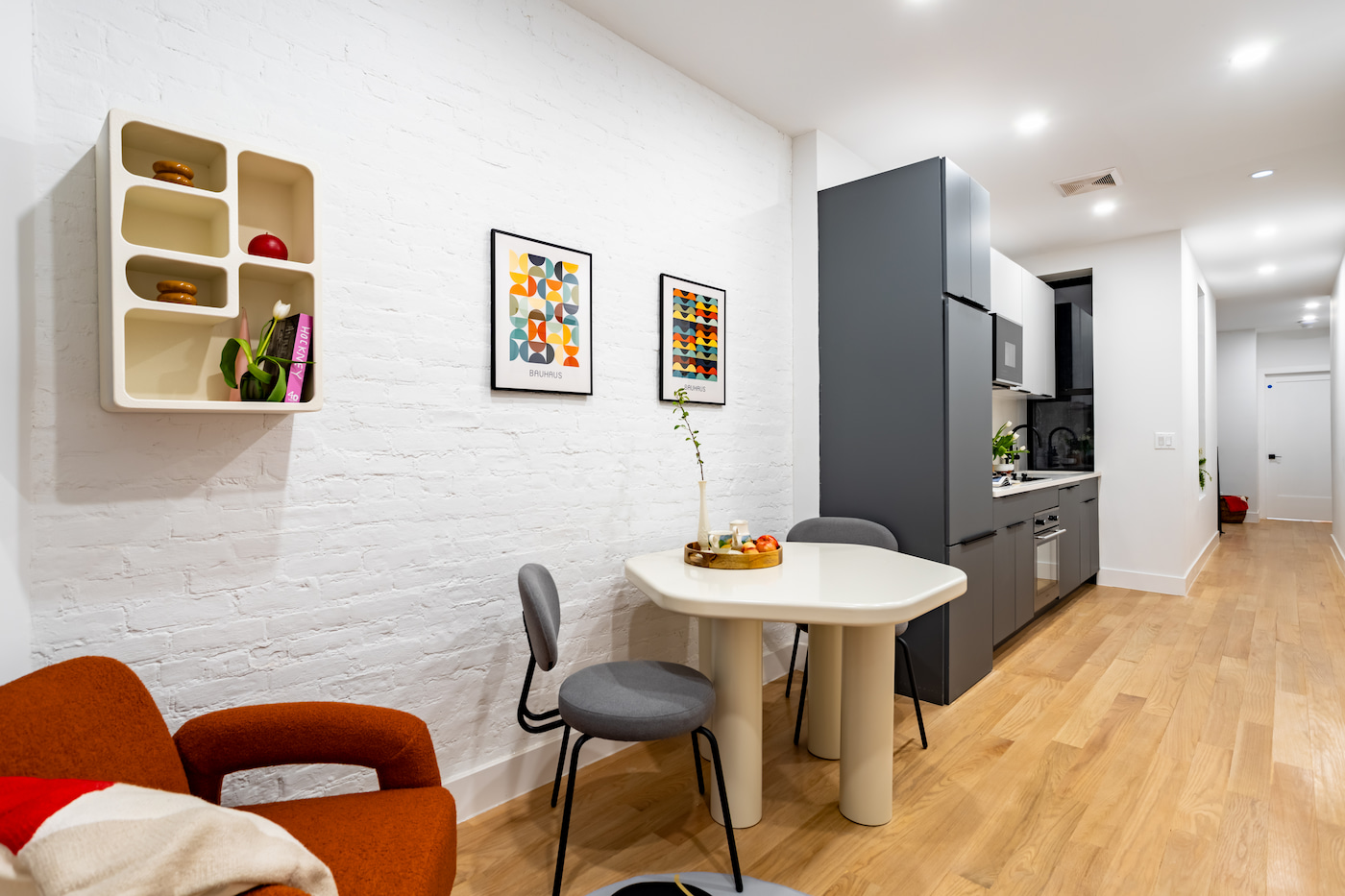The Living Room and Office Space at The Central Park Manhattan House (Image 3)
