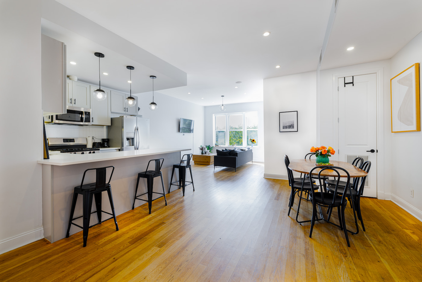 The Kitchen/Dining Room at The Monroe House (Image 3)